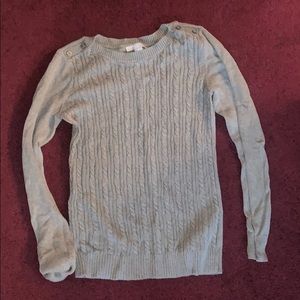 Brown Banana Republic Cable Sweater